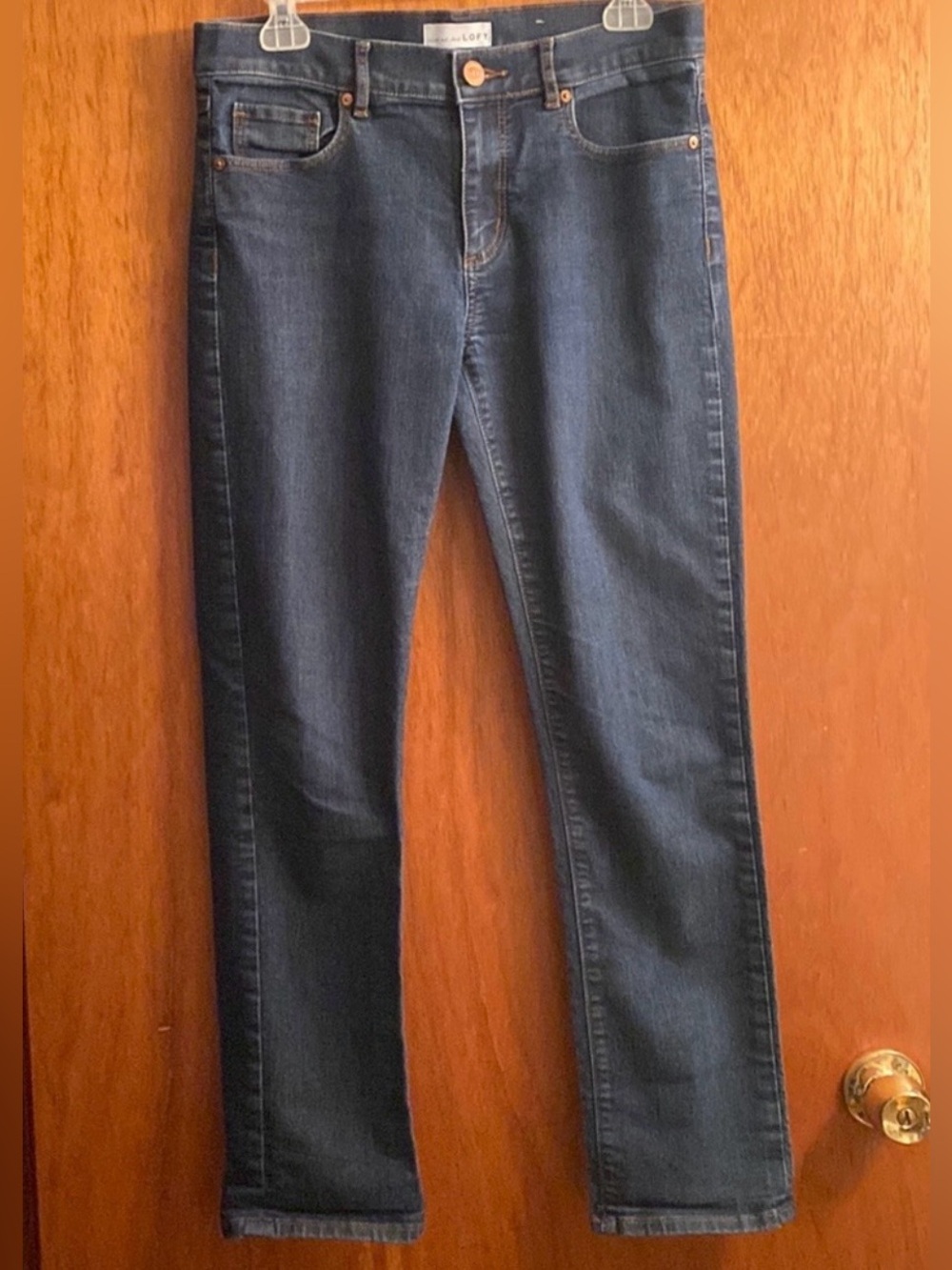 LOFT Modern Straight Jeans